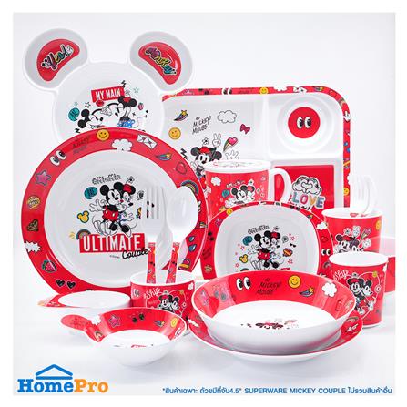 ถ้วยเมลามีนมีที่จับ 4.5 นิ้ว SUPERWARE MICKEY COUPLE_2