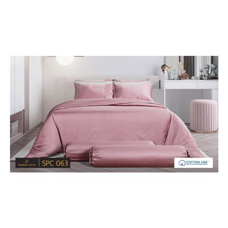 ชุดผ้าปูที่นอน 5 ฟุต 3 ชิ้น PREMIER SATIN ROYAL TOUCH SOLID SPC063_0
