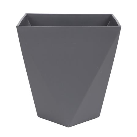 กระถางพลาสติก SPRING GRAM 26 ซม. สีเทา