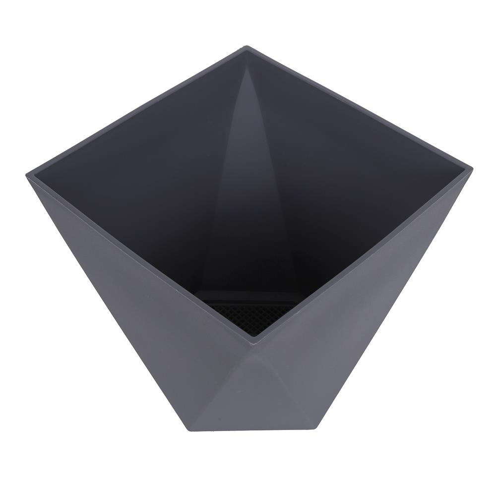 กระถางพลาสติก SPRING GRAM 32 ซม. สีเทา