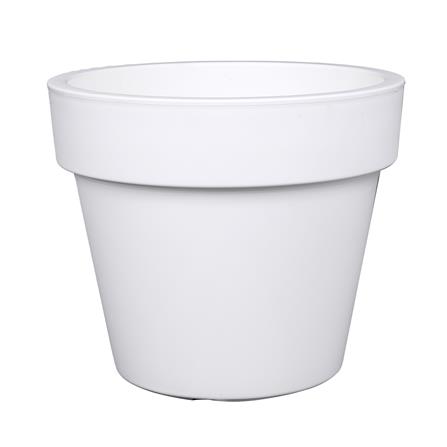 กระถางพลาสติก SPRING RING 29 ซม. สีขาว_0