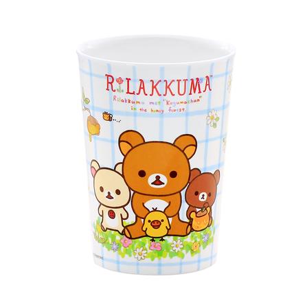 แก้วน้ำเมลามีน 400 มล. SUPERWARE RILAKKUMA FOREST_0