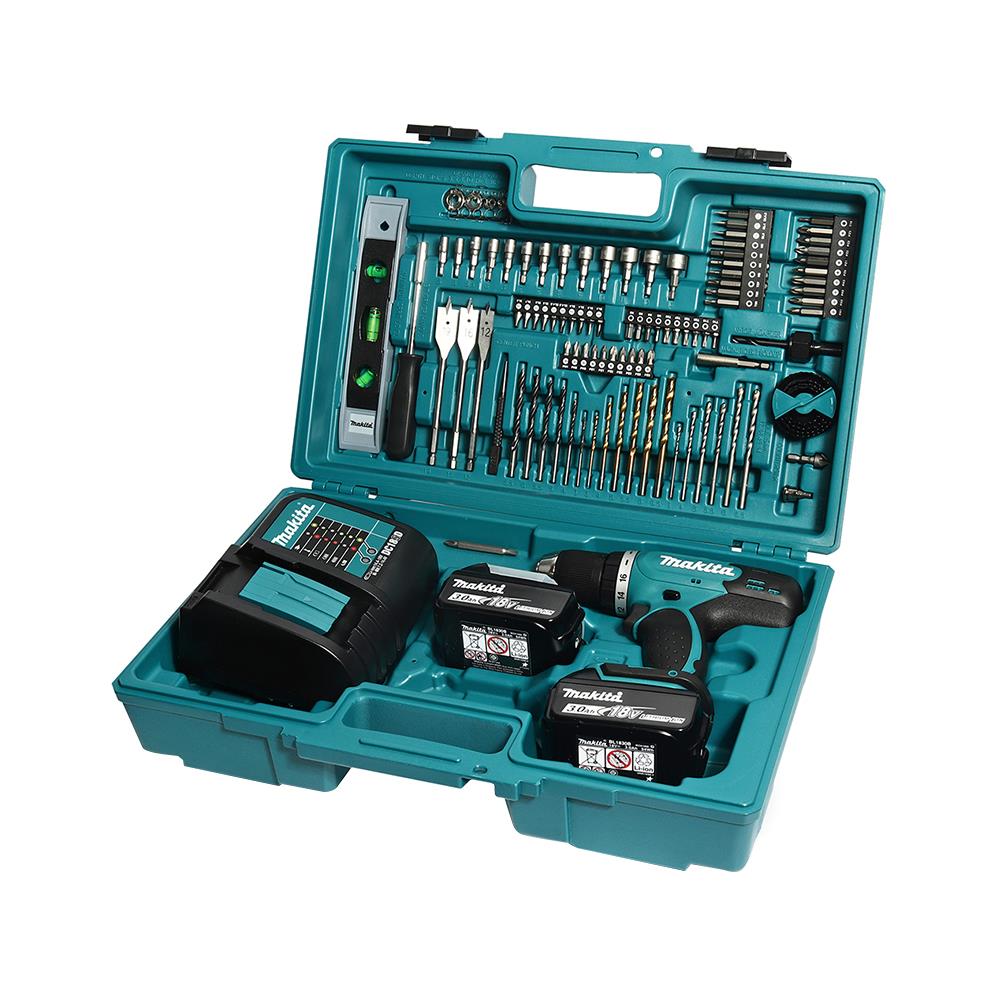 สว่านไร้สาย (พร้อมแบตเตอรี่) MAKITA DDF453FX13 18 โวลต์