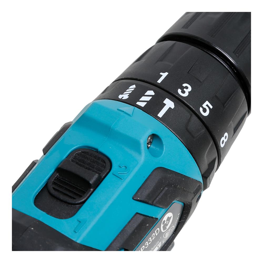 สว่านไร้สาย (พร้อมแบตเตอรี่) MAKITA M011-HP332DWYE 10 มม. 12 โวลต์
