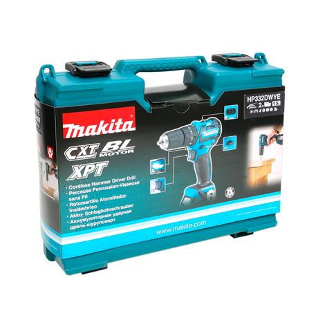 สว่านไร้สาย (พร้อมแบตเตอรี่) MAKITA M011-HP332DWYE 10 มม. 12 โวลต์_5