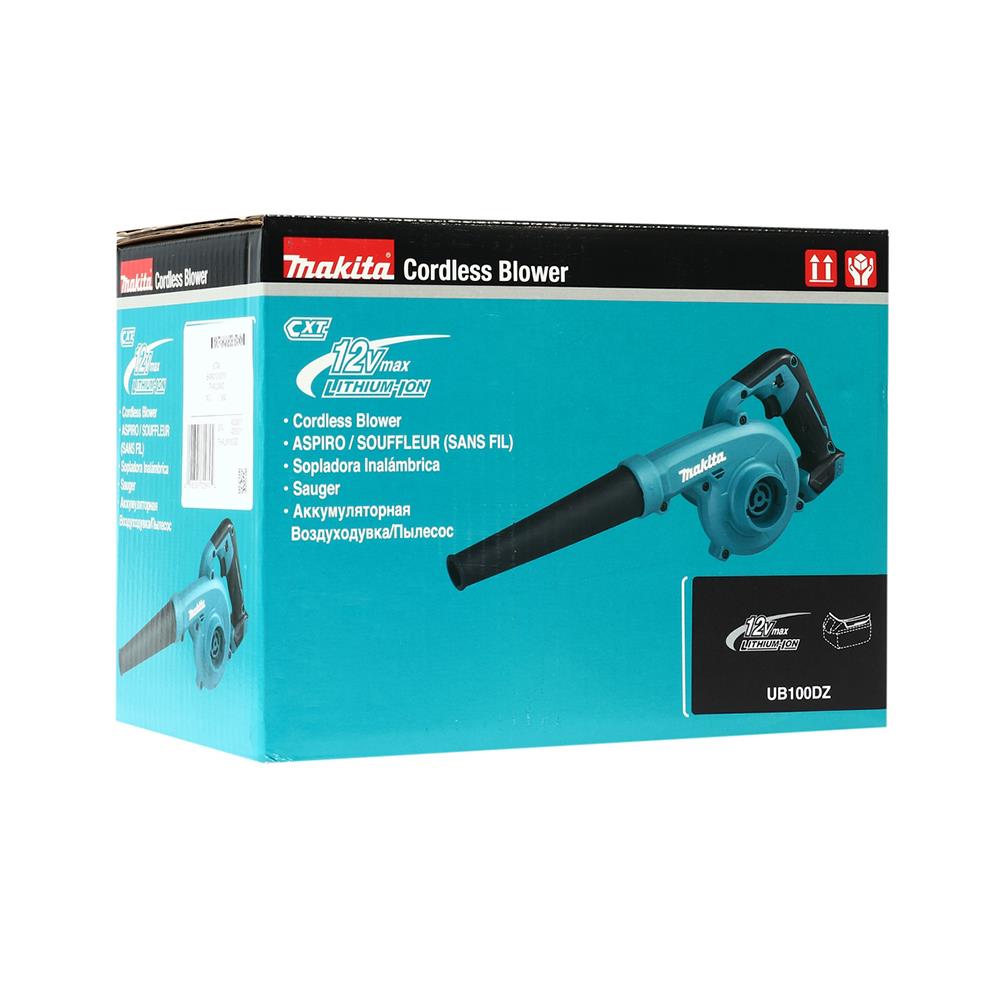 เครื่องเป่าลมไร้สาย (เฉพาะตัวเครื่อง) MAKITA M011-UB100DZ 12 โวลต์