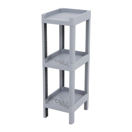 ชั้นวางของแคบ 3 ชั้น STACKO MONO 24x30x76 ซม. สีเทา