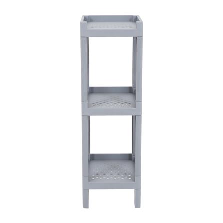 ชั้นวางของแคบ 3 ชั้น STACKO MONO 24x30x76 ซม. สีเทา_1