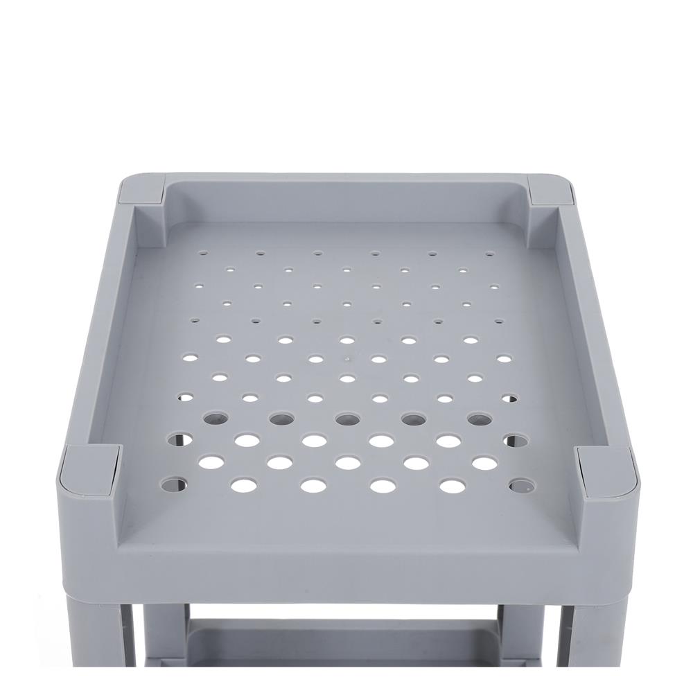 ชั้นวางของแคบ 4 ชั้น STACKO MONO 24x30x107 ซม. สีเทา