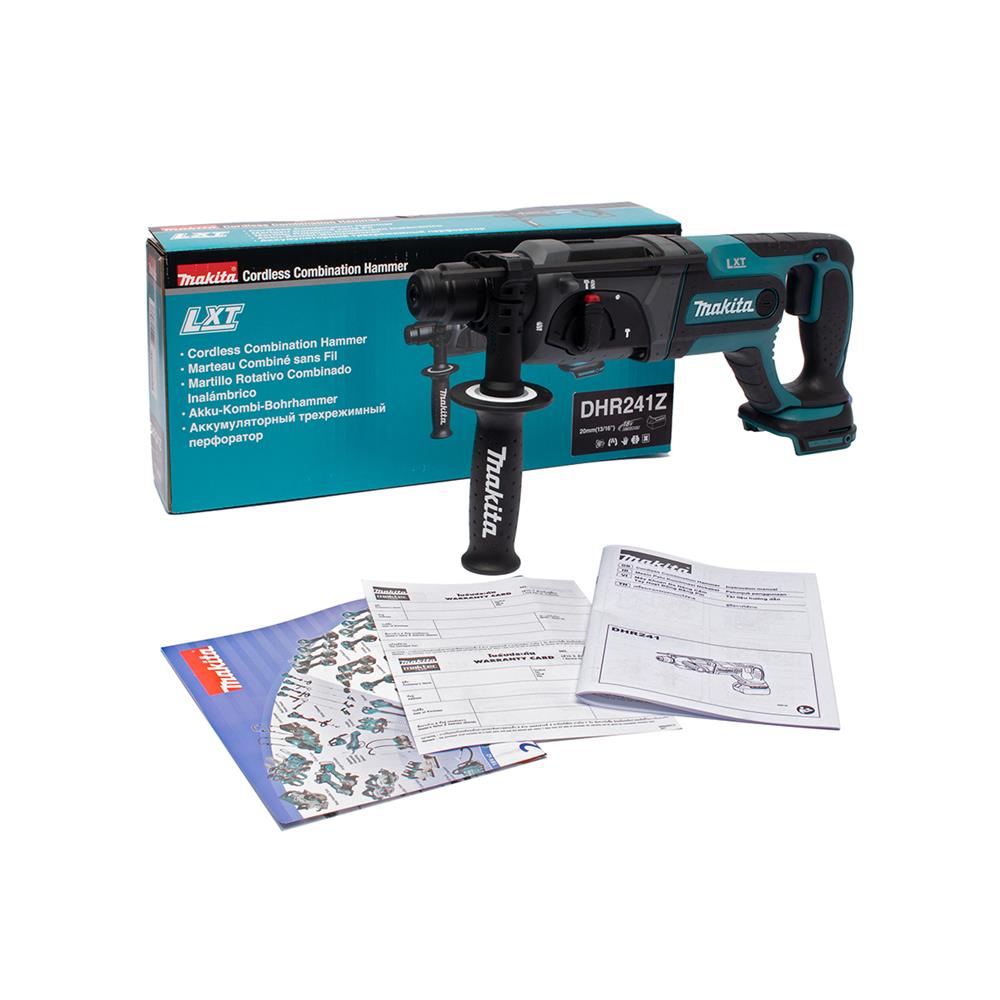 สว่านโรตารี่ไร้สาย (เฉพาะตัวเครื่อง) MAKITA DHR241Z 20 มม. 18 โวลต์