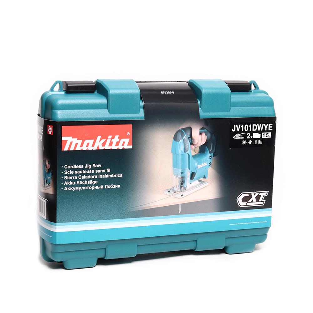 เครื่องเลื่อยจิ๊กซอไร้สาย MAKITA M011-JV101DWYE 12 โวลต์