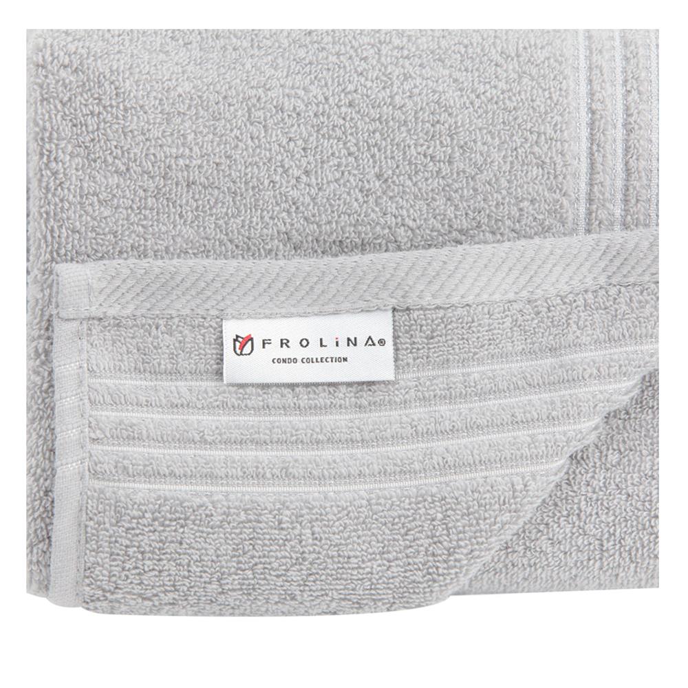 ผ้าขนหนู FROLINA CONDO 15.50x32 นิ้ว สีเทา