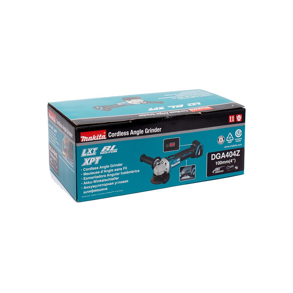 เครื่องเจียรไร้สาย (เฉพาะตัวเครื่อง) MAKITA M011-DGA404Z 4 นิ้ว 18 โวลต์ (20V MAX)