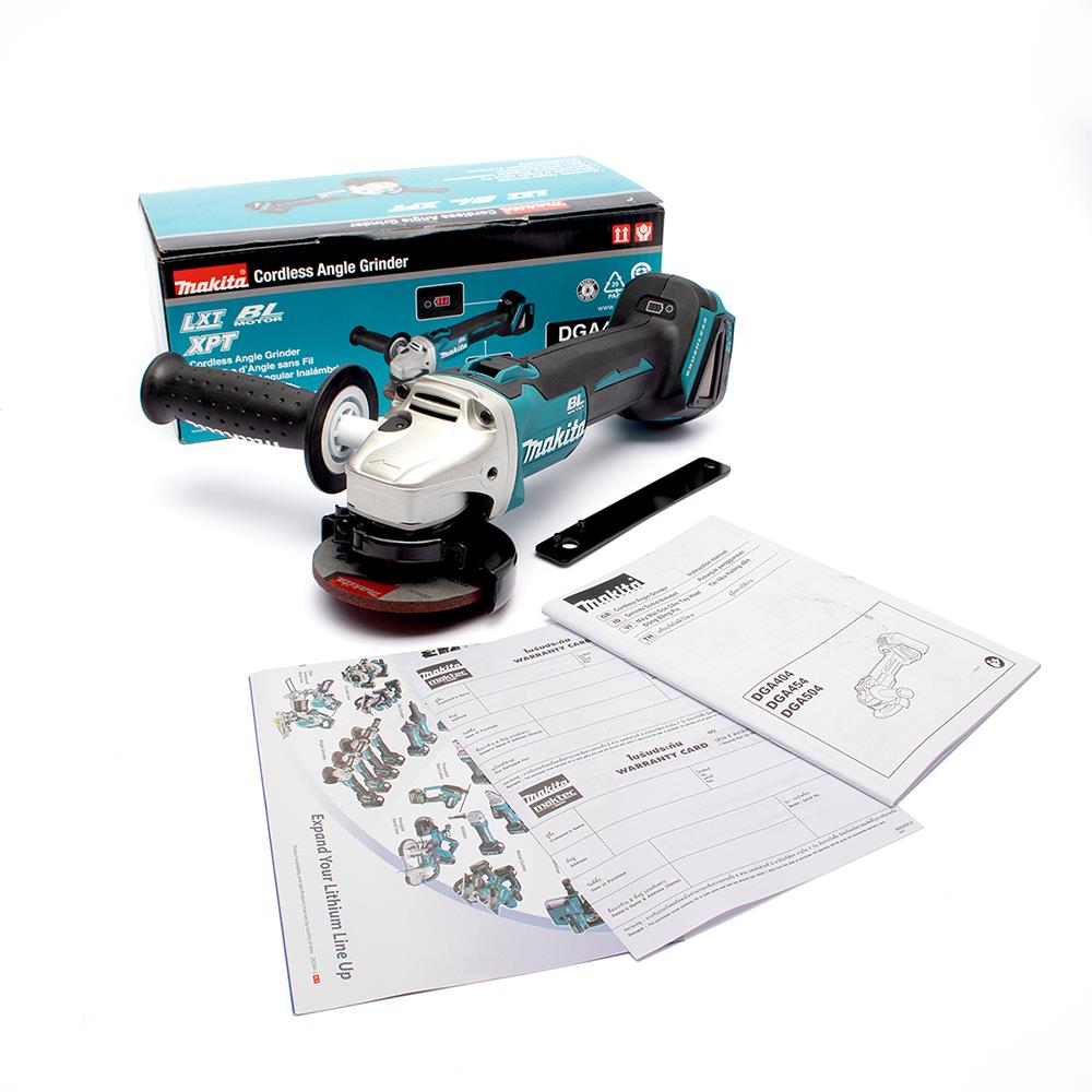 เครื่องเจียรไร้สาย (เฉพาะตัวเครื่อง) MAKITA M011-DGA404Z 4 นิ้ว 18 โวลต์ (20V MAX)