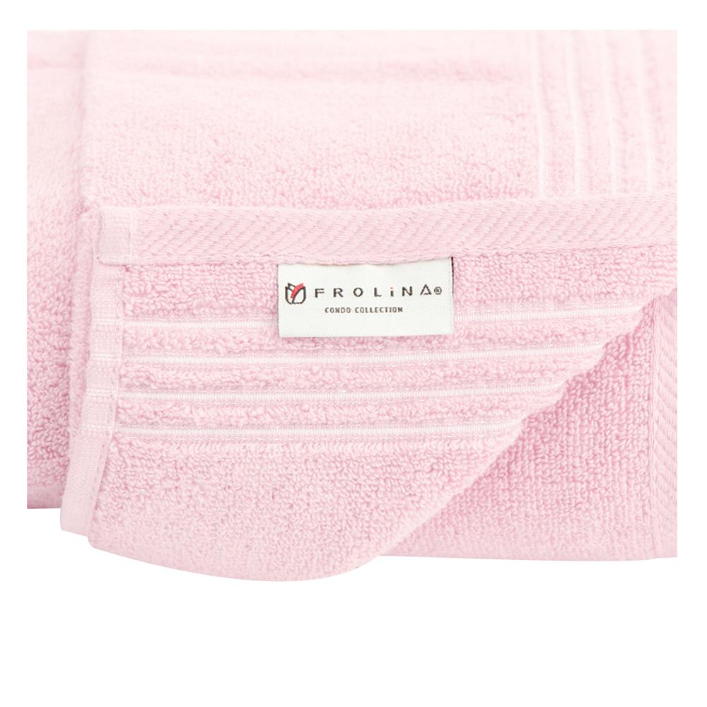 ผ้าขนหนู FROLINA CONDO 30x60 นิ้ว สีชมพู