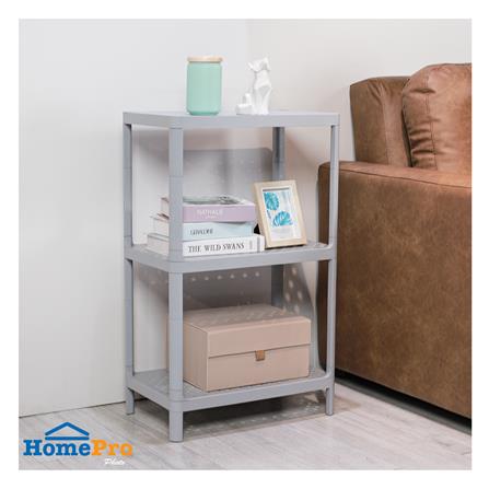 ชั้นวางของ 3 ชั้น STACKO MONO 50x30x81 ซม. สีเทา_5