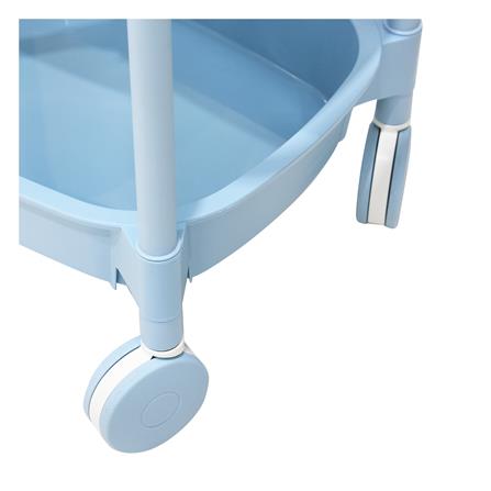 ชั้นวางของ 3 ชั้น มีล้อ STACKO 49.8x33x81 ซม. สีฟ้า_4