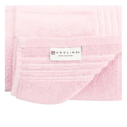 ผ้าขนหนู FROLINA CONDO 15.50x32 นิ้ว สีชมพู_2