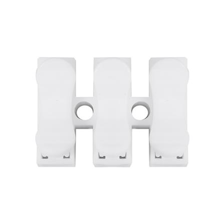 ลูกเต๋าต่อสายไฟแบบกด 3 ช่อง HATASHI 5 แอมแปร์ แพ็ก 5 ชิ้น_1