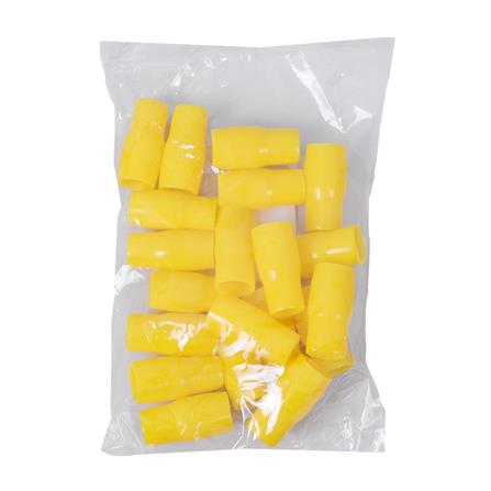 ปลอกหุ้มหางปลา BANDEX BVC-038 สีเหลือง (แพ็ก 20 ชิ้น)_2