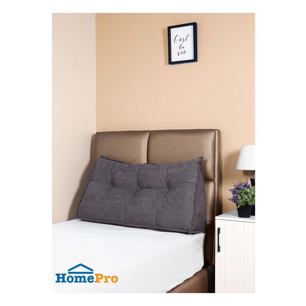 หมอนหนุน ใยสังเคราะห์ HOME LIVING STYLE PEACE 100x50 ซม. สีเทา
