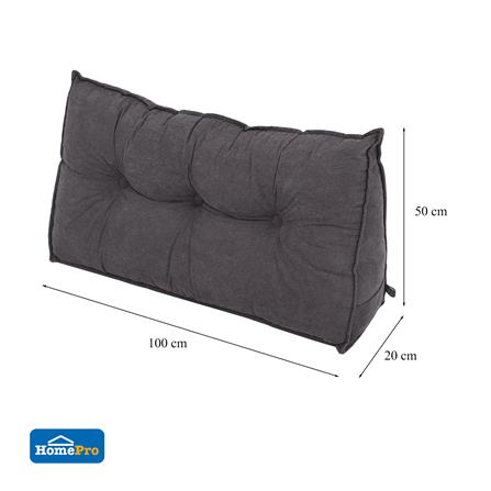 หมอนหนุน ใยสังเคราะห์ HOME LIVING STYLE PEACE 100x50 ซม. สีเทา_6