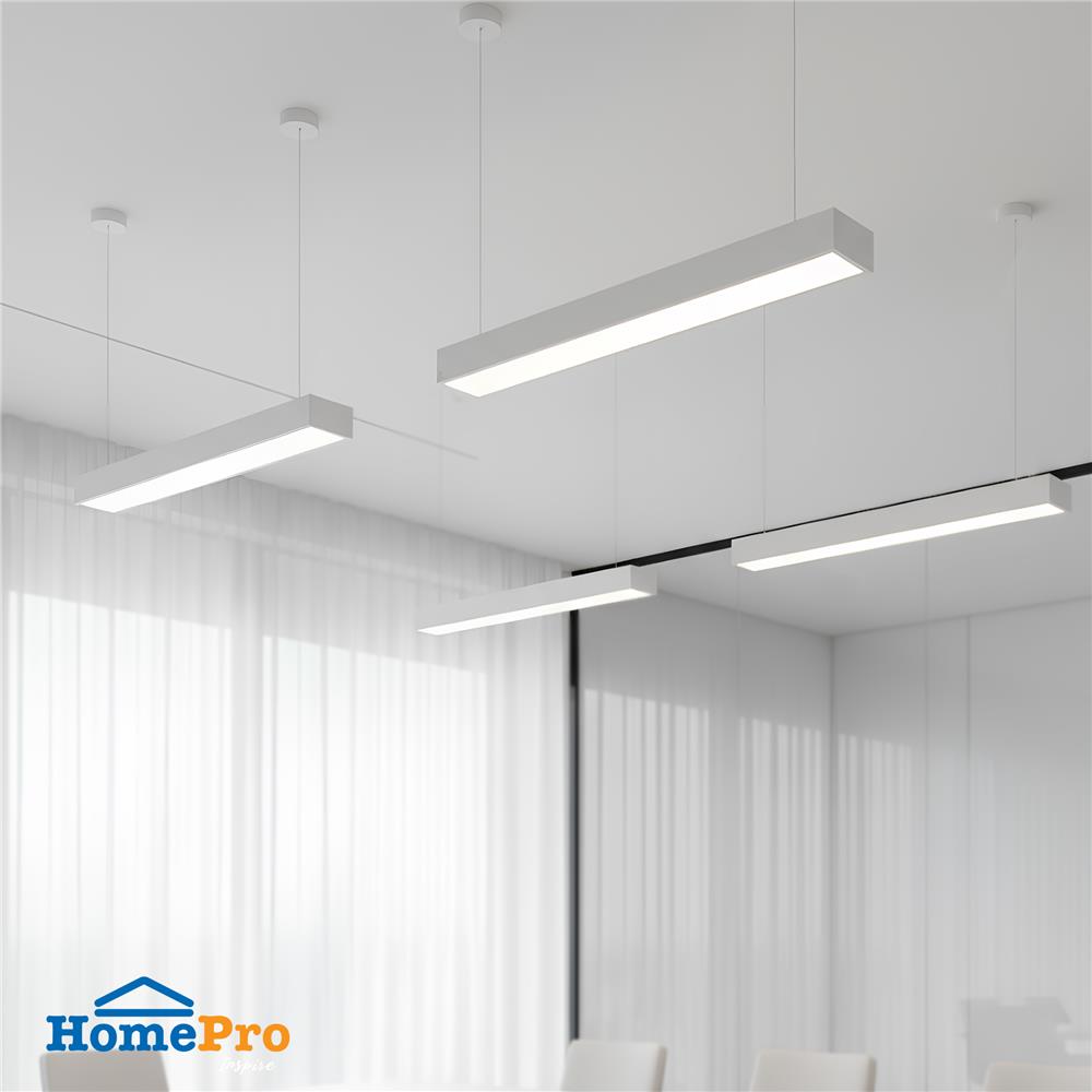 โคมติดลอย CARINI NY1X18WH 1x120 ซม. สีขาว