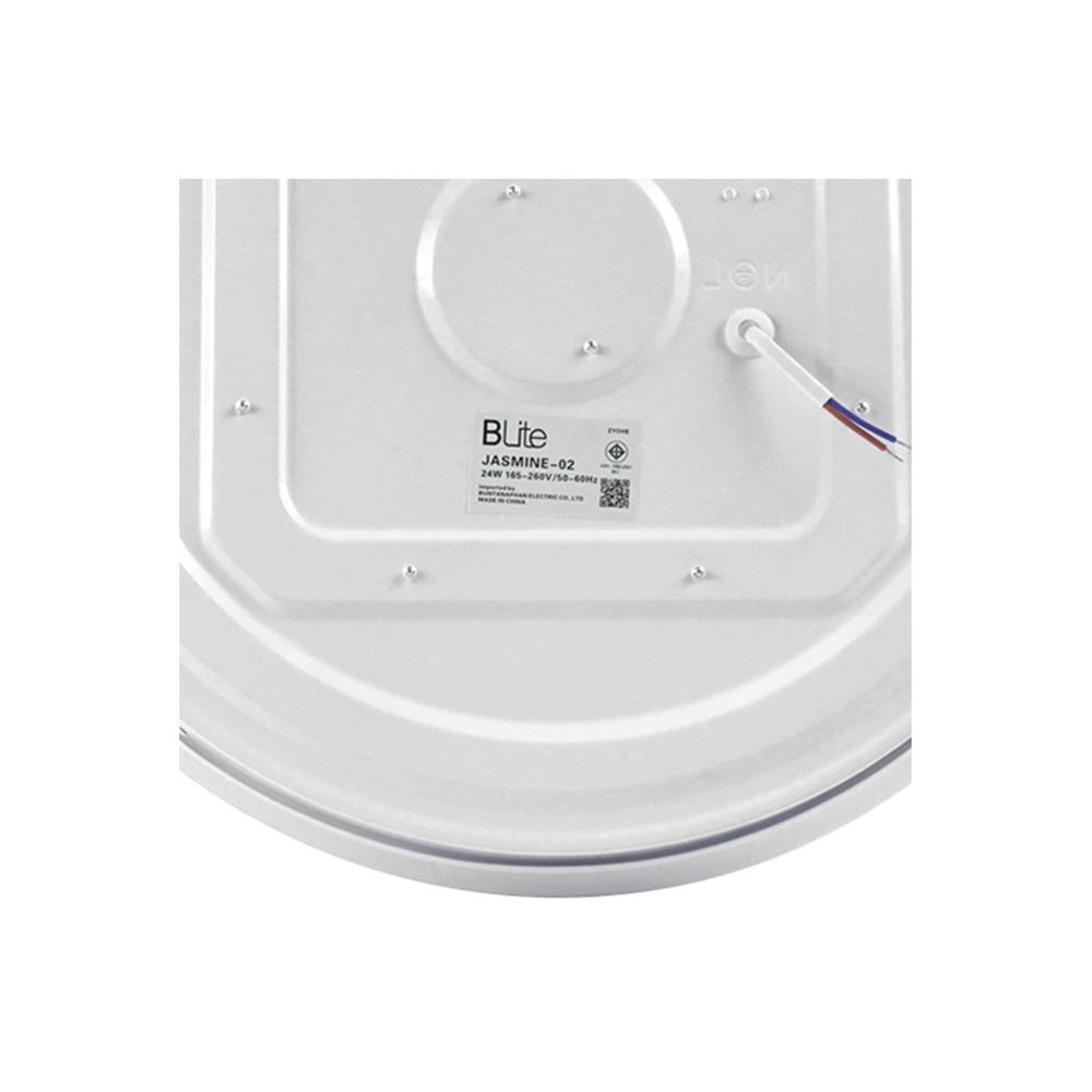 ไฟเพดาน LED BLITE JASMINE-02 15 นิ้ว 24 วัตต์ DAYLIGHT สีขาว