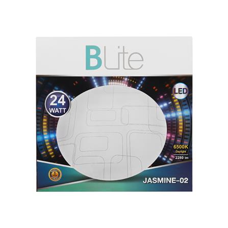 ไฟเพดาน LED BLITE JASMINE-02 15 นิ้ว 24 วัตต์ DAYLIGHT สีขาว_1