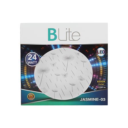 ไฟเพดาน LED BLITE JASMINE-03 15 นิ้ว 24 วัตต์ DAYLIGHT สีขาว_1