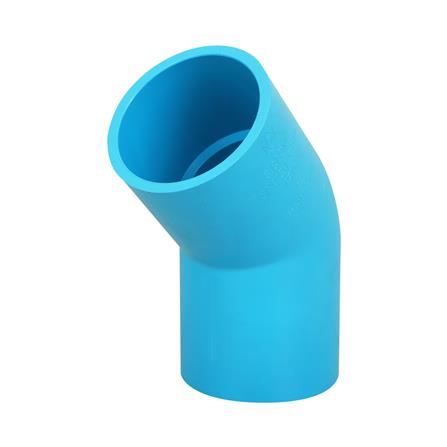 ข้องอ 45 องศา หนา SCG 65 มม. 2 1/2 นิ้ว สีฟ้า_0