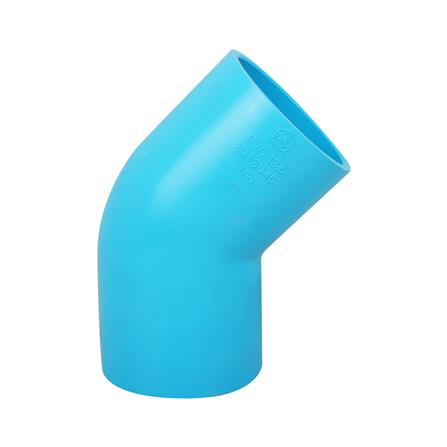 ข้องอ 45 องศา หนา SCG 80 มม.3 นิ้ว สีฟ้า_1