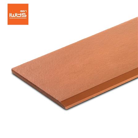 ไม้เชิงชาย ลบมุม ตราเพชร 1.6x15x300 ซม. สีรองพื้นสักทอง_0