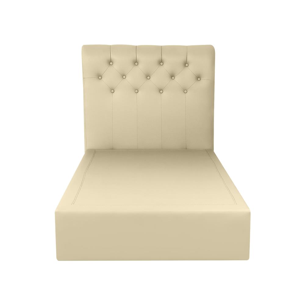 ฐานรองหัวเตียง 3.5 ฟุต HOME LIVING STYLE ROME-R สีครีม