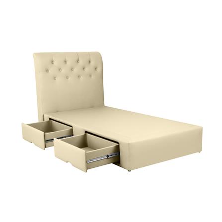 ฐานรองหัวเตียง 3.5 ฟุต HOME LIVING STYLE ROME-R สีครีม_2