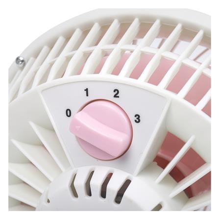 พัดลมพกพา 8 นิ้ว AIKO TF-816 สีขาว/ชมพู_3