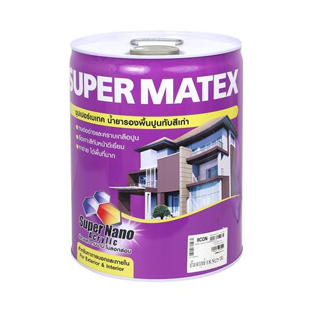 สีรองพื้นปูนเก่า TOA SUPER MATEX 0CON 5 แกลลอน