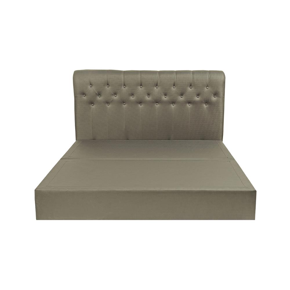 ฐานรองหัวเตียง 6 ฟุต HOME LIVING STYLE ROME-R สี TAUPE