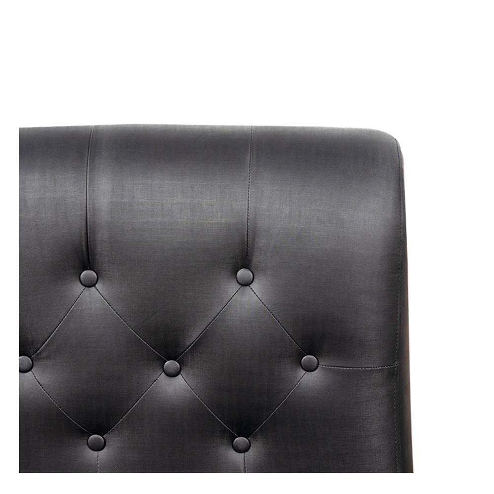 ฐานรองหัวเตียง 5 ฟุต HOME LIVING STYLE ROME-L สีดำ