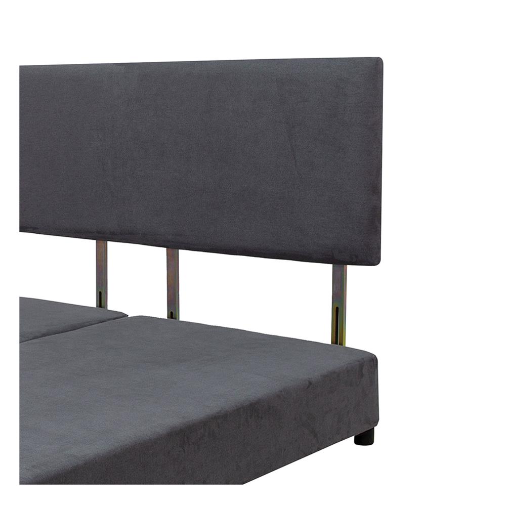 ฐานรองหัวเตียง 6 ฟุต LADY AMERICANA LASVEGUS สีเทา