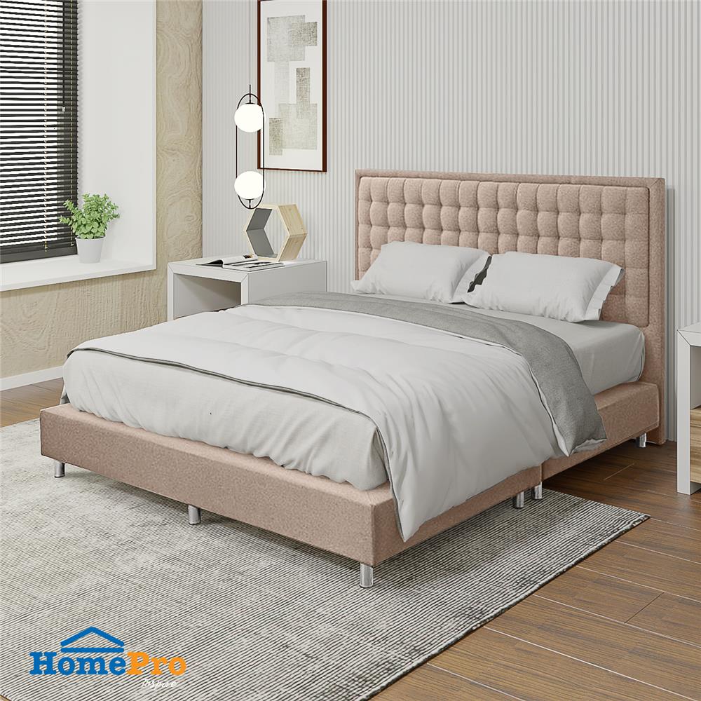 ฐานรองหัวเตียง 6 ฟุต HOME LIVING STYLE TOAST สีครีม