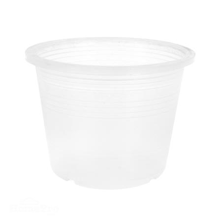 กระถางต้นไม้ SPRING 6 นิ้ว สีขาวใส แพ็ค 5 ใบ