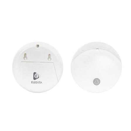 ไฟ LED อัตโนมัติ แบบกลม ELECKTA 0.5 วัตต์ แสงขาว แพ็ก 2 ชิ้น_1