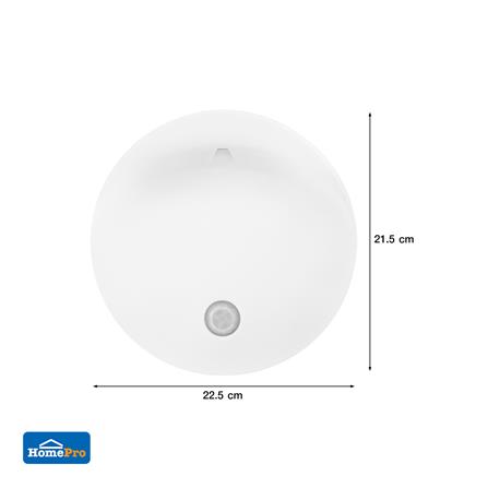 ไฟ LED อัตโนมัติ แบบกลม ELECKTA 0.5 วัตต์ แสงขาว แพ็ก 2 ชิ้น_5