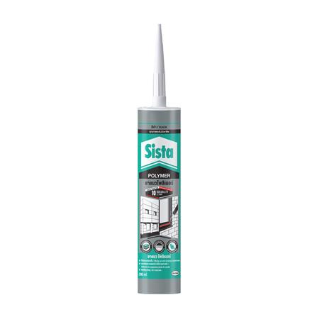 โพลีเมอร์อุดรอย SISTA POLYMER SEALANT 290 มล. สีดำ