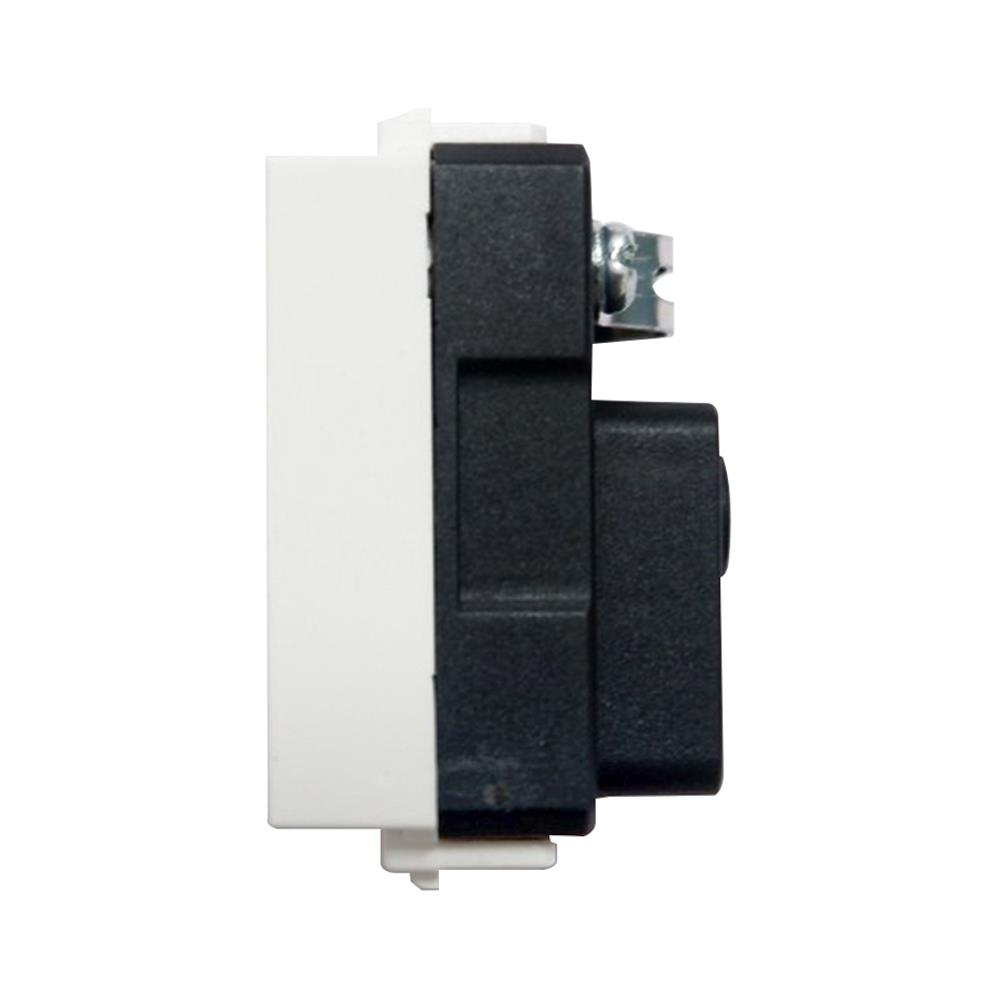 เต้ารับโทรทัศน์ 75 โอห์ม ELECKTA BASIC สีขาว