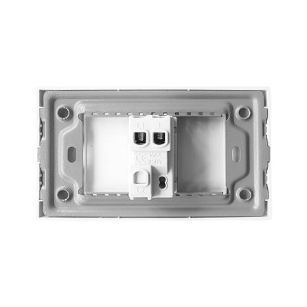 ชุดสวิตช์ 1 ทาง 1 ช่อง ELECKTA BASIC สีขาว_1