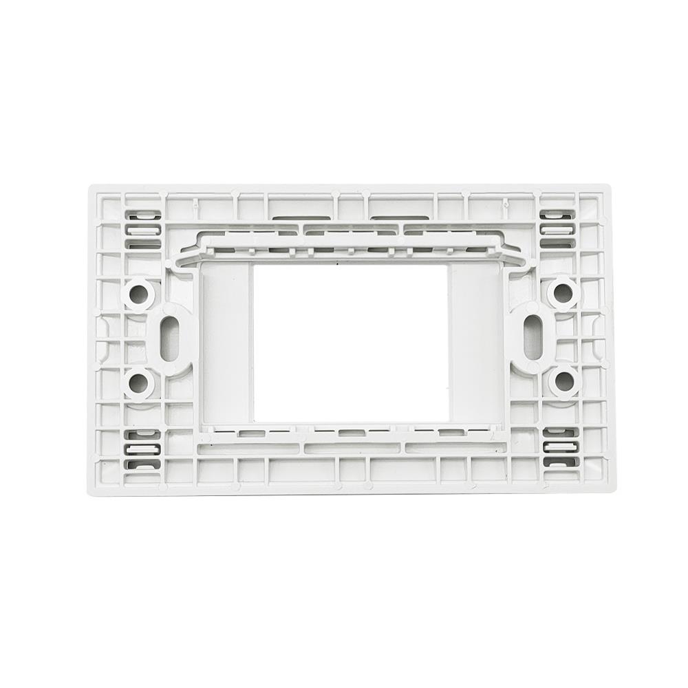 หน้ากาก 2 ช่องกลาง ELECKTA BASIC สีขาว