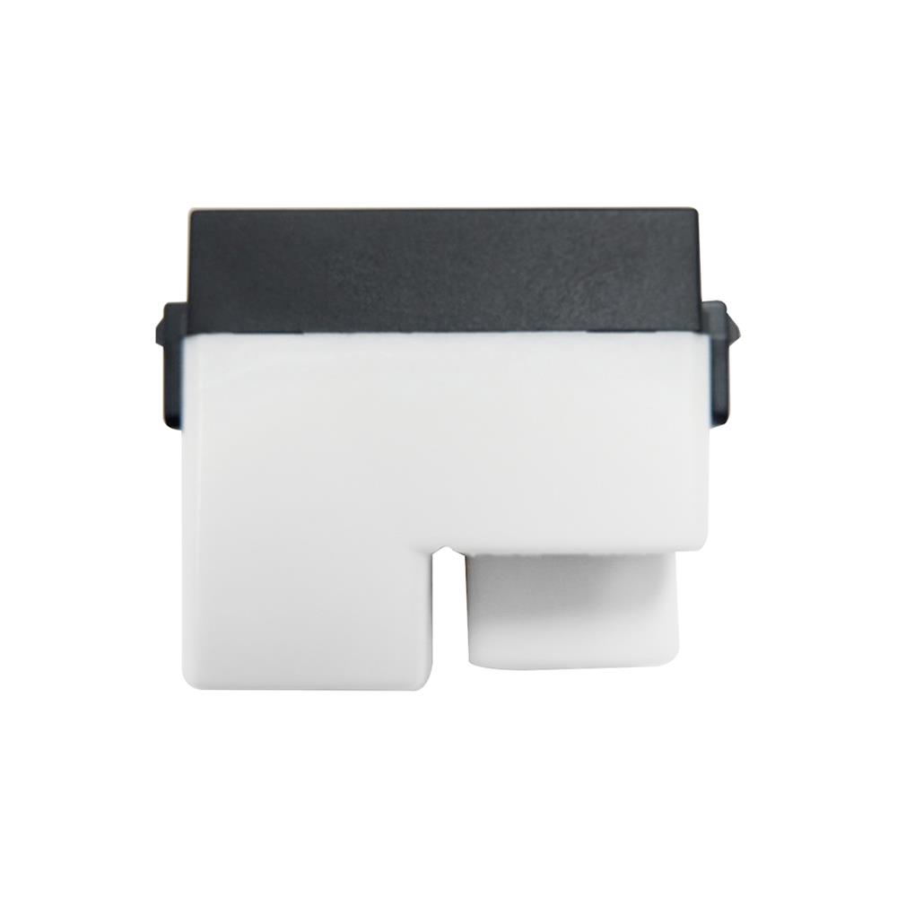 เต้ารับเดี่ยว 3 ขา 1 ช่อง ฺELECKTA BASIC สีดำ