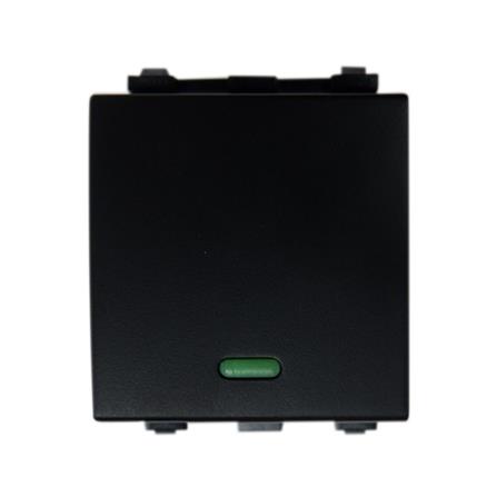 สวิตช์ 1 ทาง 1.5 ช่อง ELECKTA BASIC สีดำ